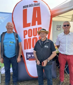 Les délégués MSA mobilisés lors de la fête de la moisson à Houlle